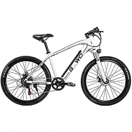 LJ Electric Bike LJ Adult Electric Off Road MTB, Aluminum Alloy Frame 26 / 27.5 Inches Electric Bike 48V / 9.6Ah Lithium Battery / 350W Electric Car Maximum Speed 25 Km / H, Black, 26 Inches, 26 inches