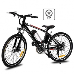 LKLKLK Electric Bike LKLKLK 26'' Electric Mountain Bike with Removable Large Capacity Lithium-Ion Battery (36V 250W), for Adults Electric Bike 21 Speed Gear And Three Working Modes
