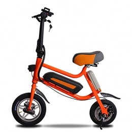 LKLKLK Electric Bike LKLKLK Electric Scooter 36V Folding E-Bike with 8Ah Lithium Battery, City Bicycle Max Speed 25 KM / H