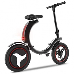 LKLKLK Electric Bike LKLKLK LKLKLKLKLKLKLKLKLKKK Folding Electric Bike Portable and Easy to Store in Caravan, Motorhome, Boat, Lithium Ion Short Charge Battery and With LCD Speed Display, Black