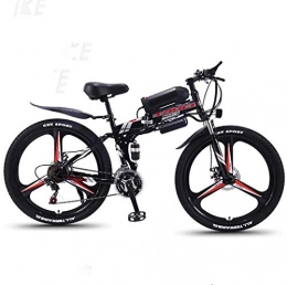 LLLKKK Electric Bike LLLKKK Electric Bike, 26" Mountain Bike for Adult, All Terrain 27-speed Bicycles, 36V 30KM Pure Battery Mileage Detachable Lithium Ion Battery, Smart Mountain Ebike for Adult