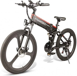 LLYU Bike LLYU Electric Mountain Bike, 350W E-Bike 26” Aluminum Electric Bicycle for Adults with Removable 48V 8AH Lithium-Ion Battery 21 Speed Gears Electric bicycle