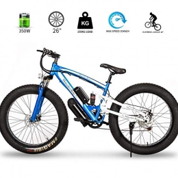 LOO LA Bike LOO LA 26 * 4.0 Inch Electric Bicycle 7-speed gear Mountain Bike 350w 36v 15ah Removable Lithium Battery High carbon steel frame & shock-absorbing fork