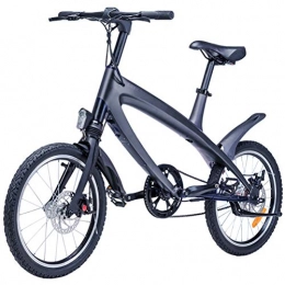 LOO LA Bike LOO LA Electric Bike, Electric Bike for Adults 240W 36V with LCD Screen 20 inch Tire Lightweight 18kg Suitable for Men Women City Commuting Front and rear double disc brake + EBS electronic brake