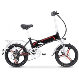 LPsweet Electric Bike LPsweet Folding Electric Bicycle, Variable Speed Small Portable Ultra Light 48V Lithium-Ion Battery Ebike Adult Men And Women Outdoors Adventure