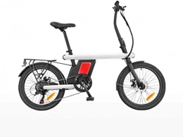 LUO Electric Bike LUO Bike, Adult Mountain Electric Bike, 250W 36V Lithium Battery, Aerospace Aluminum Alloy 6 Speed Electric Bicycle 20 inch Wheels, B, B