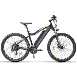 LUO Electric Bike LUO Electric Bike 27.5 inch E Bike, 400W 48V 13Ah Mountain Bike, 5 Level Pedal Assist, Suspension Fork, Oil Disc Brake, Powerful Electric Bicycle