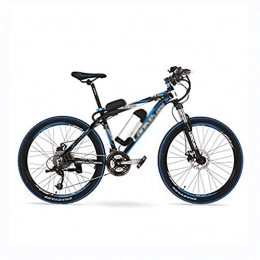 LUO Electric Bike LUO Electric Bike, 500W 48V 10Ah Electric Assisted Bicycle, 26" Big Power Mountain Bike, 27 Speeds, 30~40Km / H, Suspension Fork, Disc Brake, Black Blue