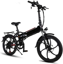 Generic Bike Luxury Electric bikes, Aluminum Frame 20 Inch Electric Bicycle 6 Speeds Folding Mini Ebike 250w Removable Lithium Battery Low-step Adult Bicycle Commuter E-bike City Bicycle Load Capacity 100 Kg