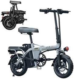Generic Electric Bike Luxury Electric bikes, Lightweight 250W Electric Foldable Pedal Assist E-Bike WithRemovable Waterproof And Dustproof 48V 6Ah-36Ah Lithium Battery，Suitable for Adults Commuters Cities Outdoor Shopin