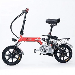 Lvbeis Electric Bike Lvbeis Adults Folding Electric Bike Portable Bicycle Speed Up To 40 KM / h EBike Pedal Assist With Throttle 48v 250w Motor