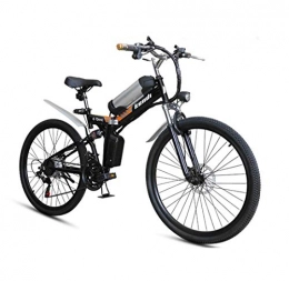 Lvbeis Adults Folding Electric Mountain Bike Portable Bicycle Speed Up To 40 KM/h EBike Pedal Assist With Throttle,black