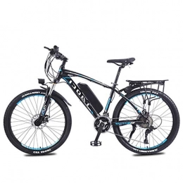 LYRWISHLY Electric Bike LYRWISHLY 26" Electric Mountain Bike For Adults, 350W E-bike With 36V 13Ah Lithium-Ion Battery For Adults, Professional 27 Speed Transmission Gears (Color : Black)