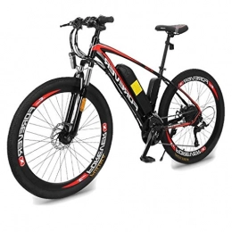 LYRWISHLY Electric Bike LYRWISHLY 26'' Electric Mountain Bike With Removable Large Capacity Lithium-Ion Battery (36V 12Ah), Electric Bike 27 Speed Gear And Three Working Modes (Size : Spokewheel 8Ah)