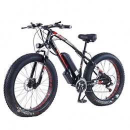 LYRWISHLY Electric Bike LYRWISHLY Adult Electric Bikes Comfort Bicycles Hybrid Recumbent / Road Bikes 26 Inch, 11.6Ah Lithium Battery, Aluminium Alloy, Disc Brake, For Adults, Men Women (Color : Black, Size : 36V8AH)