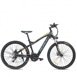 LYRWISHLY Electric Bike LYRWISHLY Adult ForElectric Bikes, Aluminum Alloy Ebikes Bicycles all Terrain, 27.5" 48V 17Ah Removable Lithium-Ion Battery Mountain Ebike For Mens (Color : Blue)