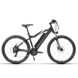 LYRWISHLY Bike LYRWISHLY Electric Bikes For Adult, Aluminum Alloy Ebikes Bicycles All Terrain, 27.5" 48V 400W 13Ah Removable Lithium-Ion Battery Mountain Ebike For Mens (Size : Shimano 21)