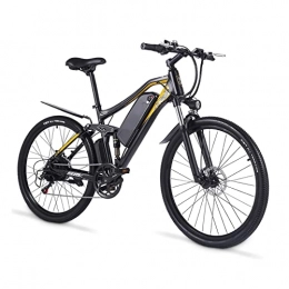 LYUN Electric Bike LYUN Electric Bicycle 27.5 Inch Tire 500W Mountain E-Bike Adult Bike 48V 17Ah Urban Bike (Color : M60)