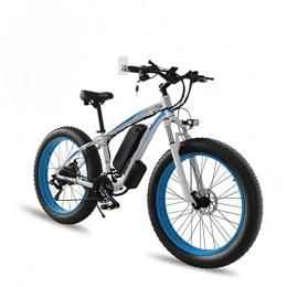 LYUN Electric Bike LYUN Electric Bikes for Adults Men 1000W 26 Inch Fat Tire Electric Bike 48V 18Ah Removable Lithium Battery Electric Bicycle Beach Ebike (Color : G, Size : One 18AH battery)