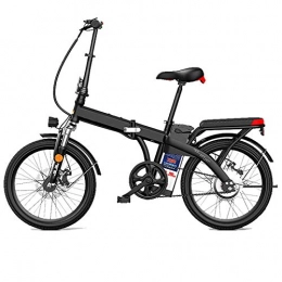 LZMXMYS Bike LZMXMYS electric bike, 20" Foldaway City Electric Bike, 250W Assisted Electric Bicycle Sport Bicycle with Removable Lithium Battery 48V