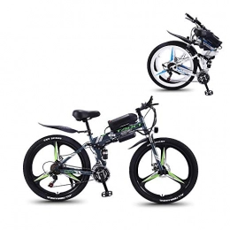 LZMXMYS Electric Bike LZMXMYS electric bike, 26'' Electric Mountain Bike with Removable Large Capacity Lithium-Ion Battery (36V 350W), Electric Bike 21 Speed Gear And Three Working Modes (Color : Gray, Size : 10AH)