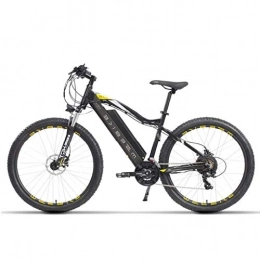 LZMXMYS Electric Bike LZMXMYS electric bike, 27.5" Electric Trekking / Touring Bike, Electric Bicycle With 48V / 13Ah Removable Lithium-ion Battery, Front Suspension, Dual Disc Brakes, Electric Trekking Bike For Touring