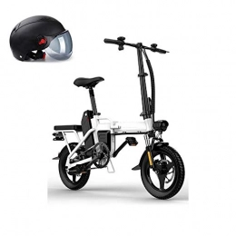 LZMXMYS Bike LZMXMYS electric bike, Electric Bike, Folding Electric Bicycle for Adults 350W Motor 48V Urban Commuter Folding E-Bike City Bicycle Max Speed 25 Km / H Load Capacity 150 Kg, Aluminum Alloy Frame