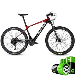LZMXMYS Bike LZMXMYS electric bike, Electric mountain bike hybrid snowmobile 27.5 inch adult ultra light pedal bicycle 36V10Ah built-in lithium battery (5 files / 11 speed)