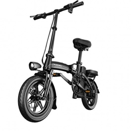 LZMXMYS Bike LZMXMYS electric bike, Folding Electric bicycle for adults, 14" Electric bicycle / Working path Ebike with 400W Motor, removable 48V30AH Water and dust proof Lithium battery