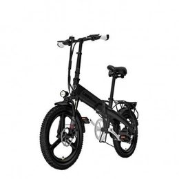LZMXMYS Electric Bike LZMXMYS electric bike, Folding Electric Bike, Smart Mountain Bike For Adults, 400W Aluminum Alloy Bicycle Removable 38V / 10.8Ah Lithium-Ion Battery Shimano 7 Speed Transmission Gears
