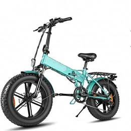 LZMXMYS Bike LZMXMYS electric bike500w Folding Electric Bike Adult Mountain E Bike with 48v12.5a Lithium Battery Electric Bicycle 7-speed Gear Shifts with Electric Lock Fast Battery Charger (Color : Green)