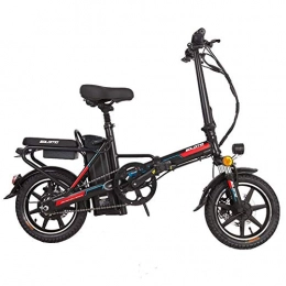 LZMXMYS Bike LZMXMYS electric bikeElectric Bike for Adults, Folding e Bikes with Removable Large Capacity Lithium-Ion Battery (48V 350W 8Ah) Load Capacity 120kg (Color : Red)