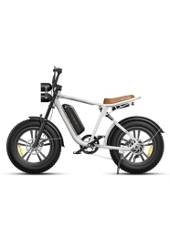 ENGWE MTB  M20 Electric Bike E-bike with 20"×4.0" Fat Tire, 48V 13AH Mountain Bike with Shimano 7-Speed for Adults
