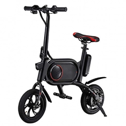 Macro Bike Macro Electric Bicycle 350W 12inch 25km / h folding Double disc brake with 7.8AH Lithium Battery LED Headlights Smart LED Display Anti-theft system for Adult gift