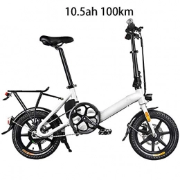 Macro Bike Macro Electric Bike, 14in Folding for adults with 36V 2 Wheel Foldable shock absorption Electric bicycle with 6 speed mechanical shifting For Outdoor Cycling work out Commuting, 3