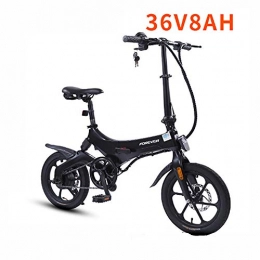 Macro Electric Bike Macro Folding Electric Bike Lightweight Foldable Compact eBike For Commuting & Leisure - 2 Wheels, Rear Suspension Pedal Assist Unisex Bicycle 250W / 36V, 5
