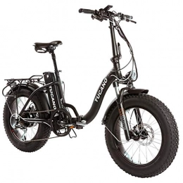 marnaula - tucano Electric Bike marnaula tucano Monster 20 ″ LOW-e-Bike Folding - Front suspension - 500W Motor (BLACK)