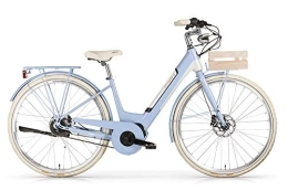 MBM Electric Bike MBM E Primavera EBIKE Mono 28 all Nexus 5S, Unisex Bike Adult, Light Blue A25, XX