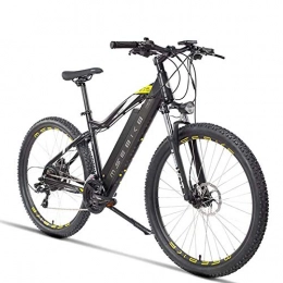 MIAOYO Electric Bike MIAOYO Adult 27.5 Inch Electric Mountain Bike, Aerospace Grade Aluminum Alloy Electric Bicycle, 400W Electric Off-Road Bikes, 48V Invisible Lithium Battery