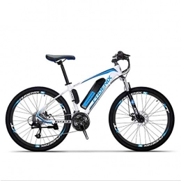 MIAOYO Electric Bike MIAOYO Electric Mountain Bike for Adult, 27 Speed 26 Inch Wheels, 36V Lithium Battery, High-Strength Steel Frame Offroad Electric Bicycle, b