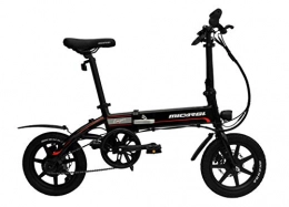 MICARGI 20 inch Folding Electric Bike with 7 Speed Shifter,Electric Bike with 36V 8.8AH Battery and 250W Motor for Adult (Black)