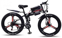 min min Electric Bike min min Bike, 26'' Electric Bike Foldable Mountain Bicycle for Adults 36V 350W 13AH Removable Lithium-Ion Battery E-Bike Fat Tire Double Disc Brakes LED Light