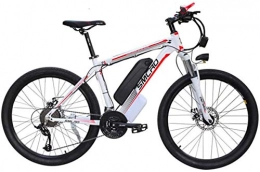 min min Electric Bike min min Bike, 26" Electric Mountain Bike for Adults - 1000W Ebike with 48V 15AH Lithium Battery Professional Offroad Bicycle 27 Speed Gear Outdoor Cycling / Commute Bike (Color : Red) (Color : Red)