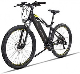 min min Electric Bike min min Bike, 27.5 Inch 48V Mountain Electric Bikes for Adult 400W Urban Commuting Electric Bicycle Removable Lithium Battery, 21-Speed Gear Shifts