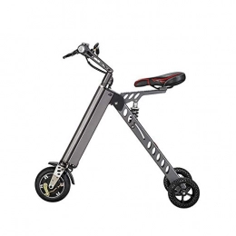 Gowell Electric Bike Mini Electric Bicycle Fashionable 1 Second and Portable Wheels 8 Inches 36 V 7.2AH 3 wheels(Grey)