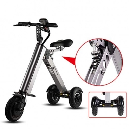 MMBE Electric Bike MMBE Portable folding electric lithium battery bicycle mini adult men and women small travel battery car (can bear 120kg)