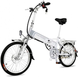 MQJ Electric Bike MQJ Ebikes Electric Bicycle, 36V400W Motor, 14.5Ah Lithium Battery Assisted 60Km, Aluminum Alloy Frame is Foldable, Suitable for Men and Women Riding