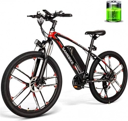 MQJ Electric Bike MQJ Ebikes New 26 inch Electric Bicycle 350W 48V 8Ah Mountain / City Bicycle 30Km / H High Speed Electric Bicycle for Male and Female Adult Travel