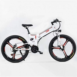 MRMRMNR Electric Bike MRMRMNR 48V 350W Electric Bikes For Adults Electric Bicycle Variable Speed Off-road Moped, Speed 25km / h, Load-bearing 150KG, 21-speed Transmission, Beidou GPS Positioning