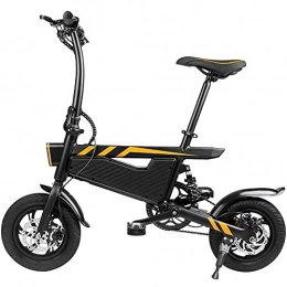 QTQZ Bike Multi-purpose Electric Bike for Adult and Teen Foldable E-bike Electric Bicycle 7.8 Ah Battery 12" Tires 350W Motor Dual Disc Brakes Shock Absorber Aviation Aluminum Alloy Frame Max Speed 25 km / h